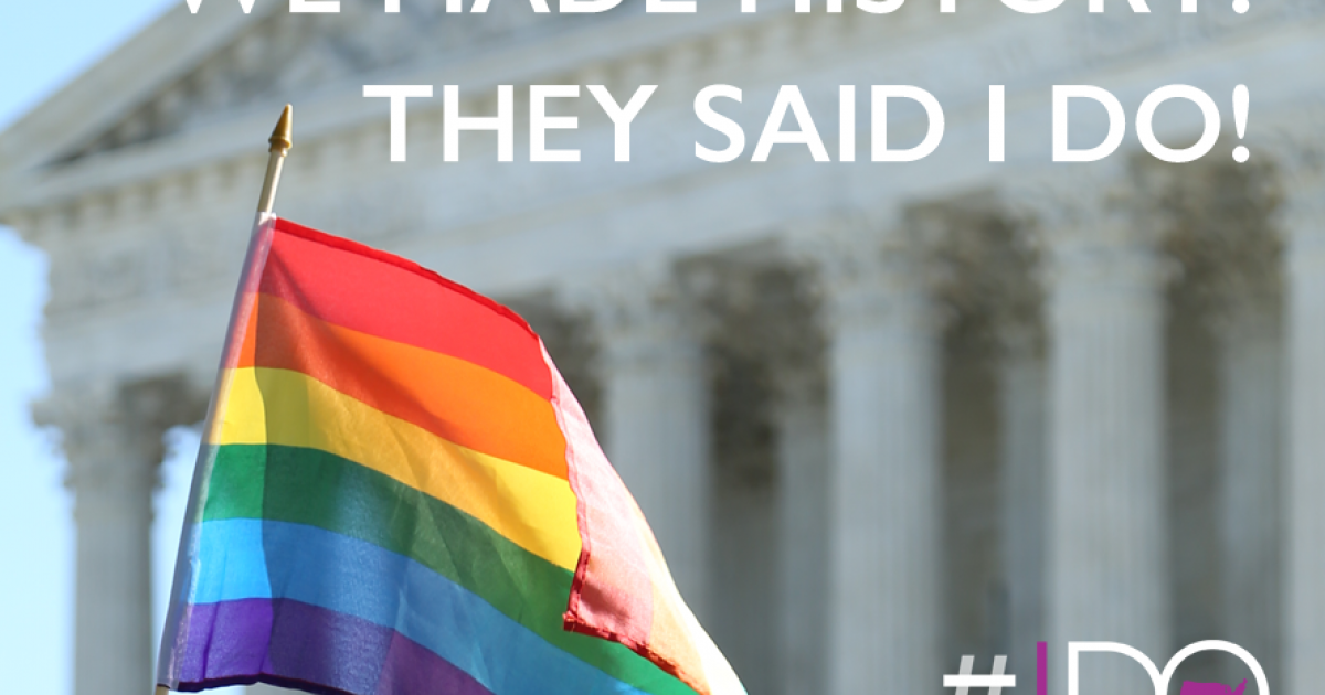 Landmark Supreme Court Decisions - Obergefell v. Hodges - same sex marriage